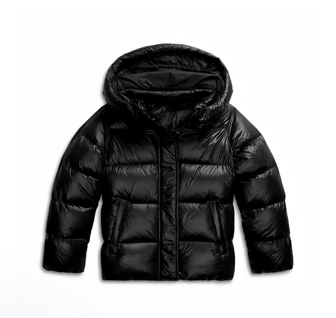 Hooded Quilted Puffer Jacket for Women