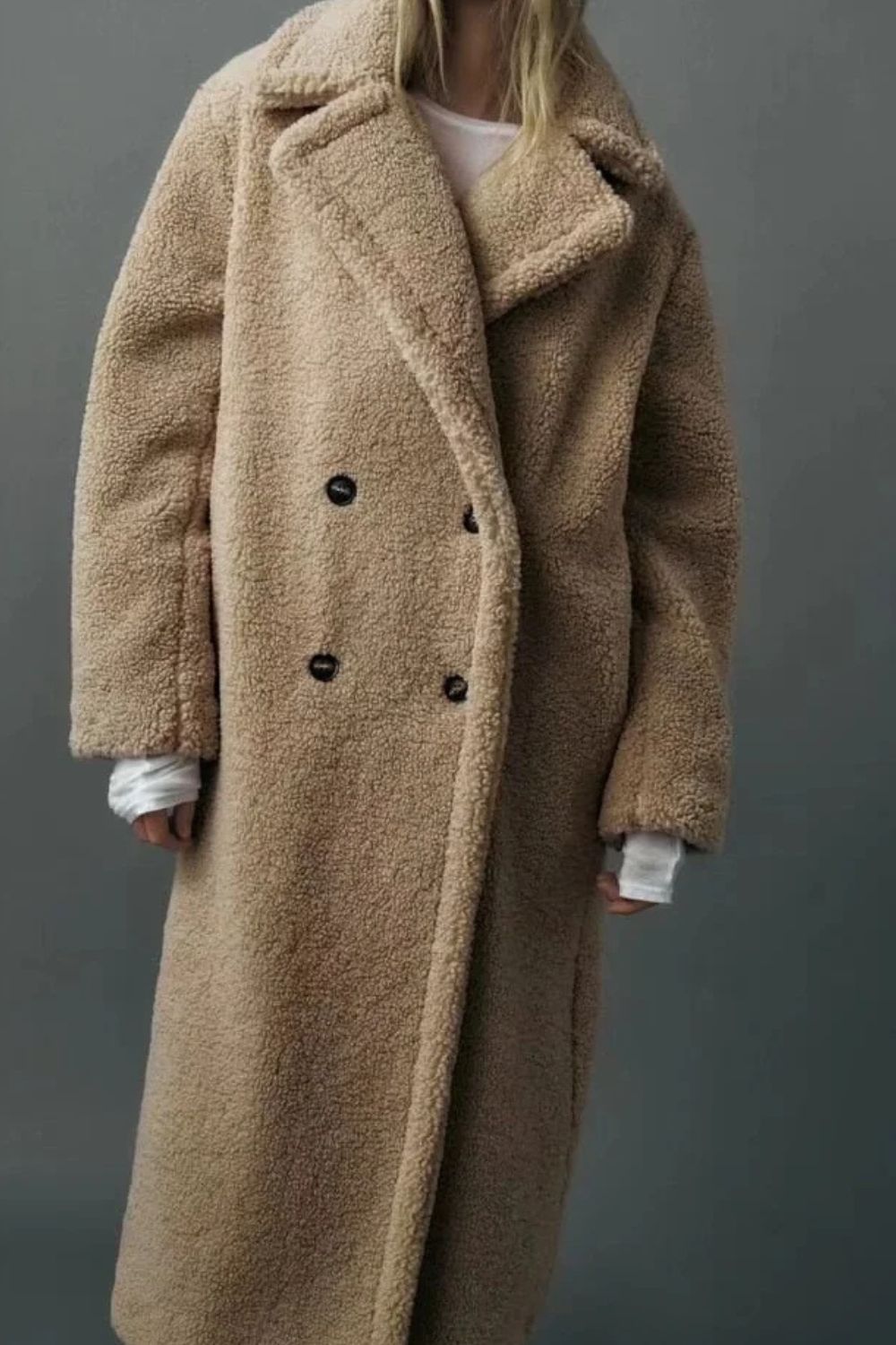 Oversized Long Coat for Women