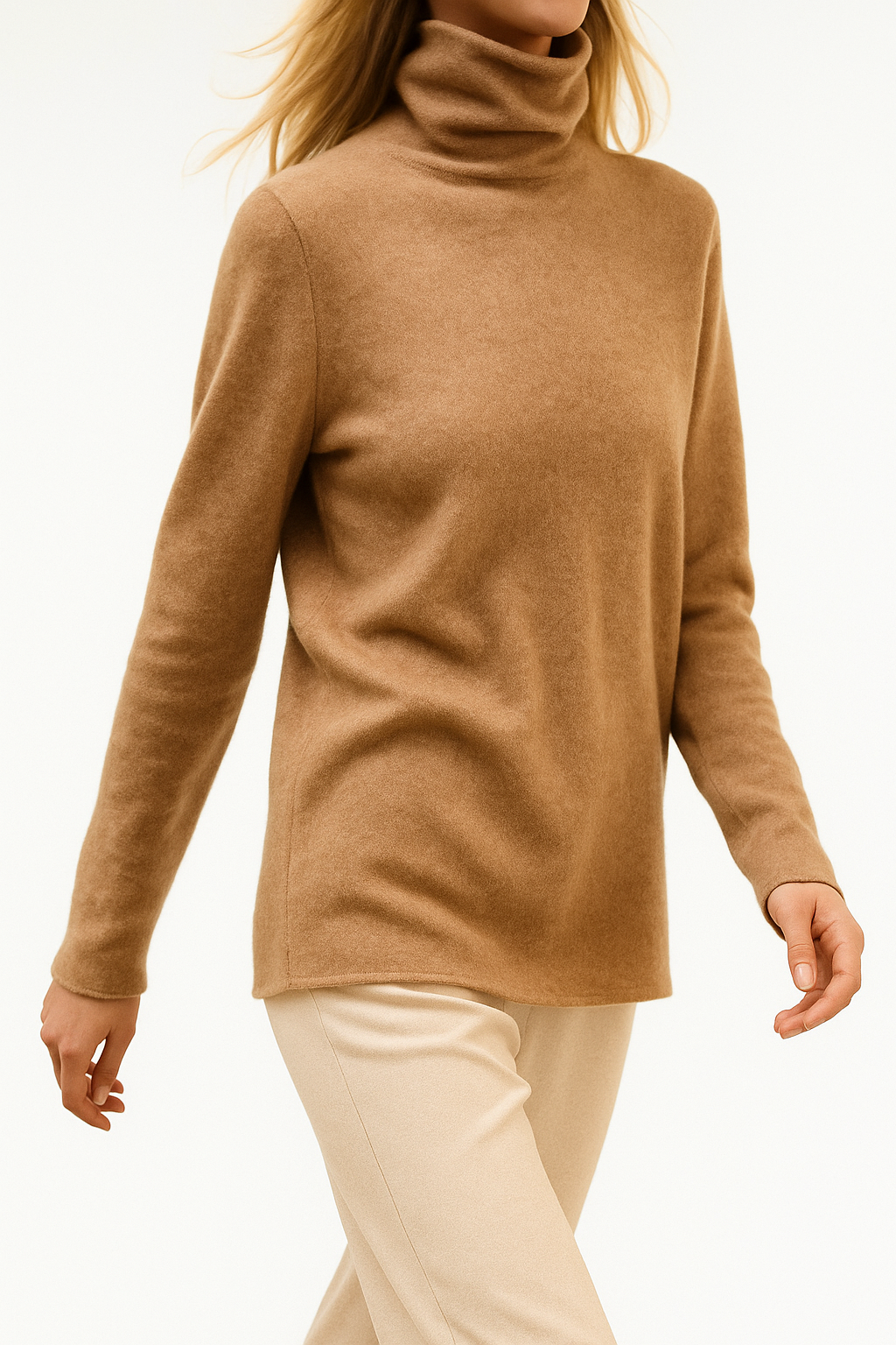 Cashmere Turtleneck Jumper – Soft Luxury Knit for Effortless Everyday Elegance