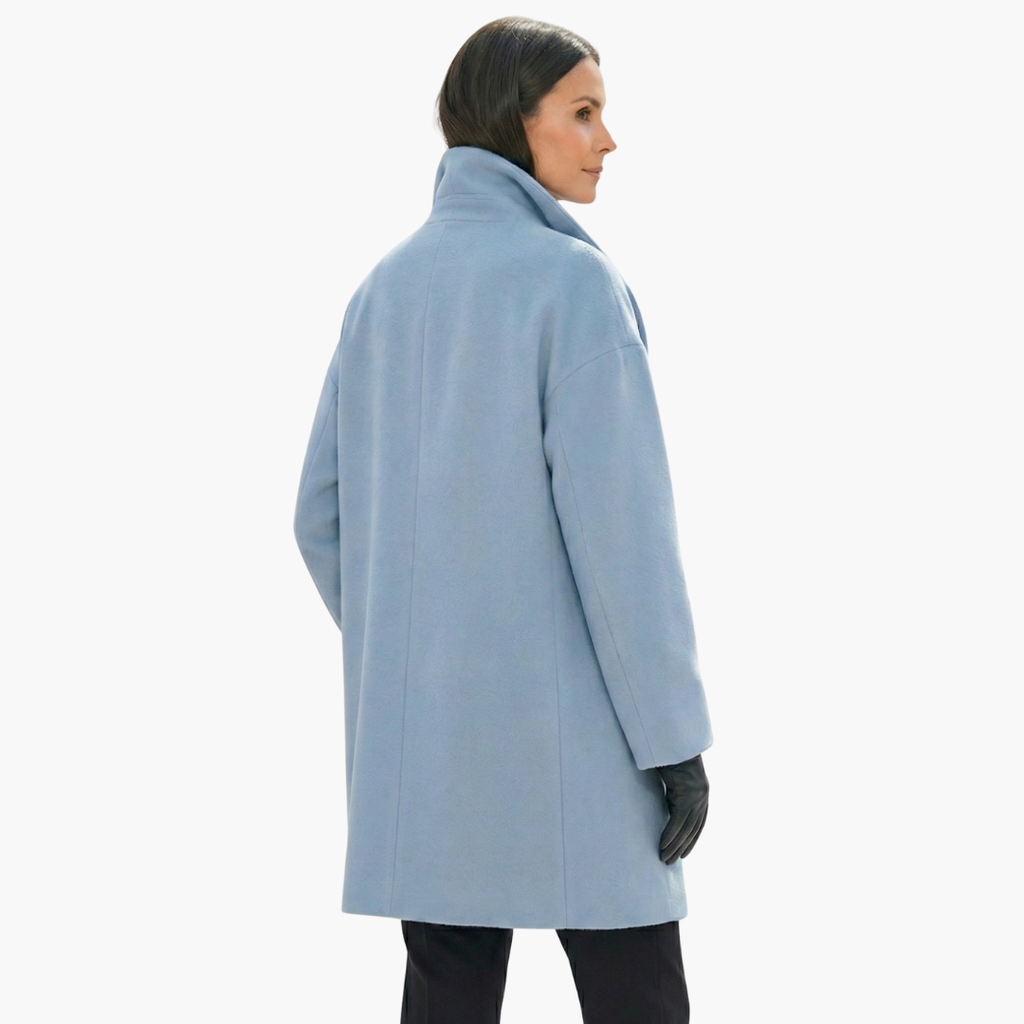Oversized Cocoon Coat for Women