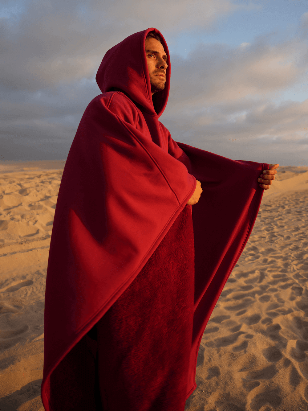 Oversized Hooded Blanket for Women