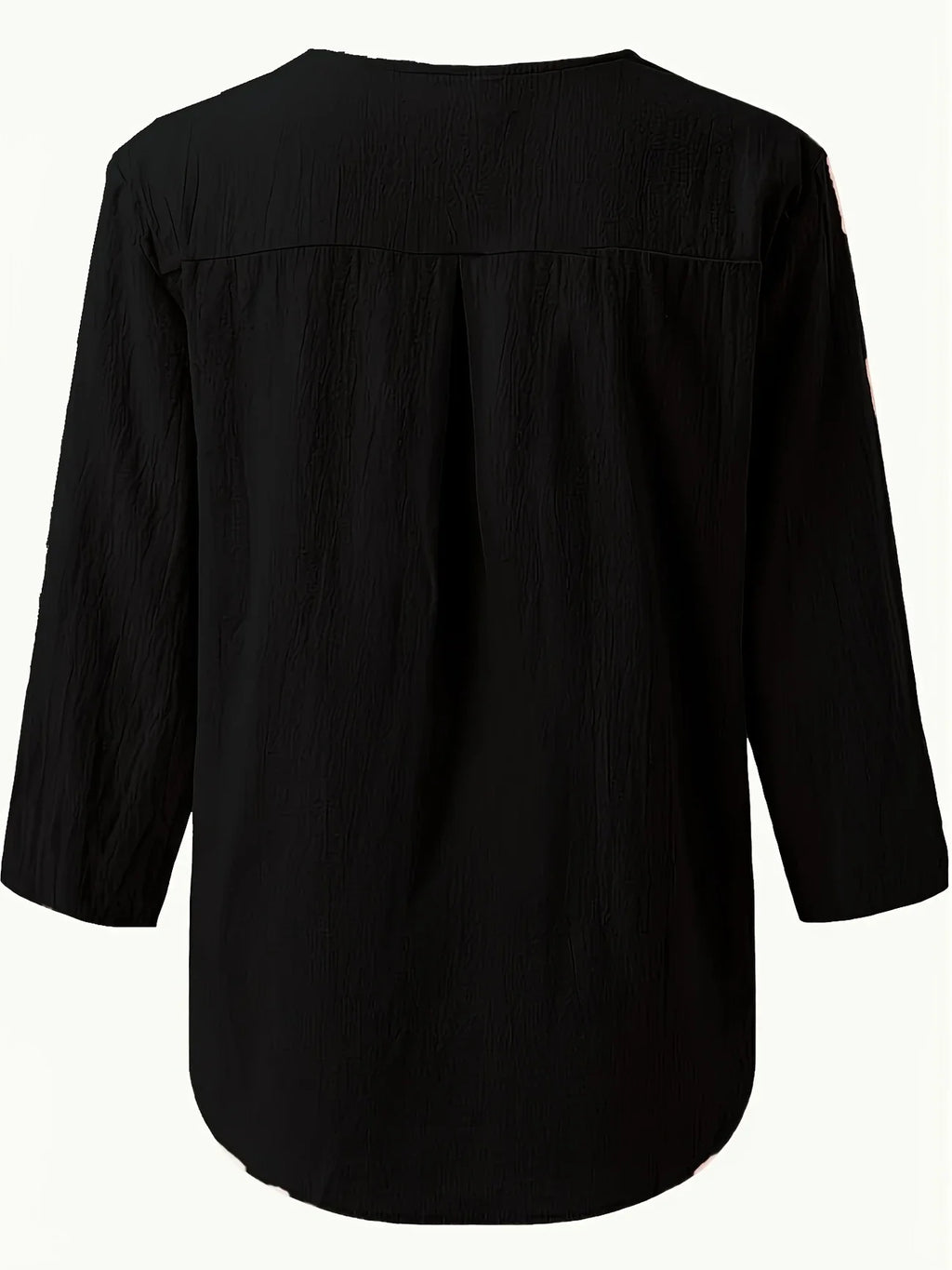 Luna - Casual Cotton and Linen Blouse