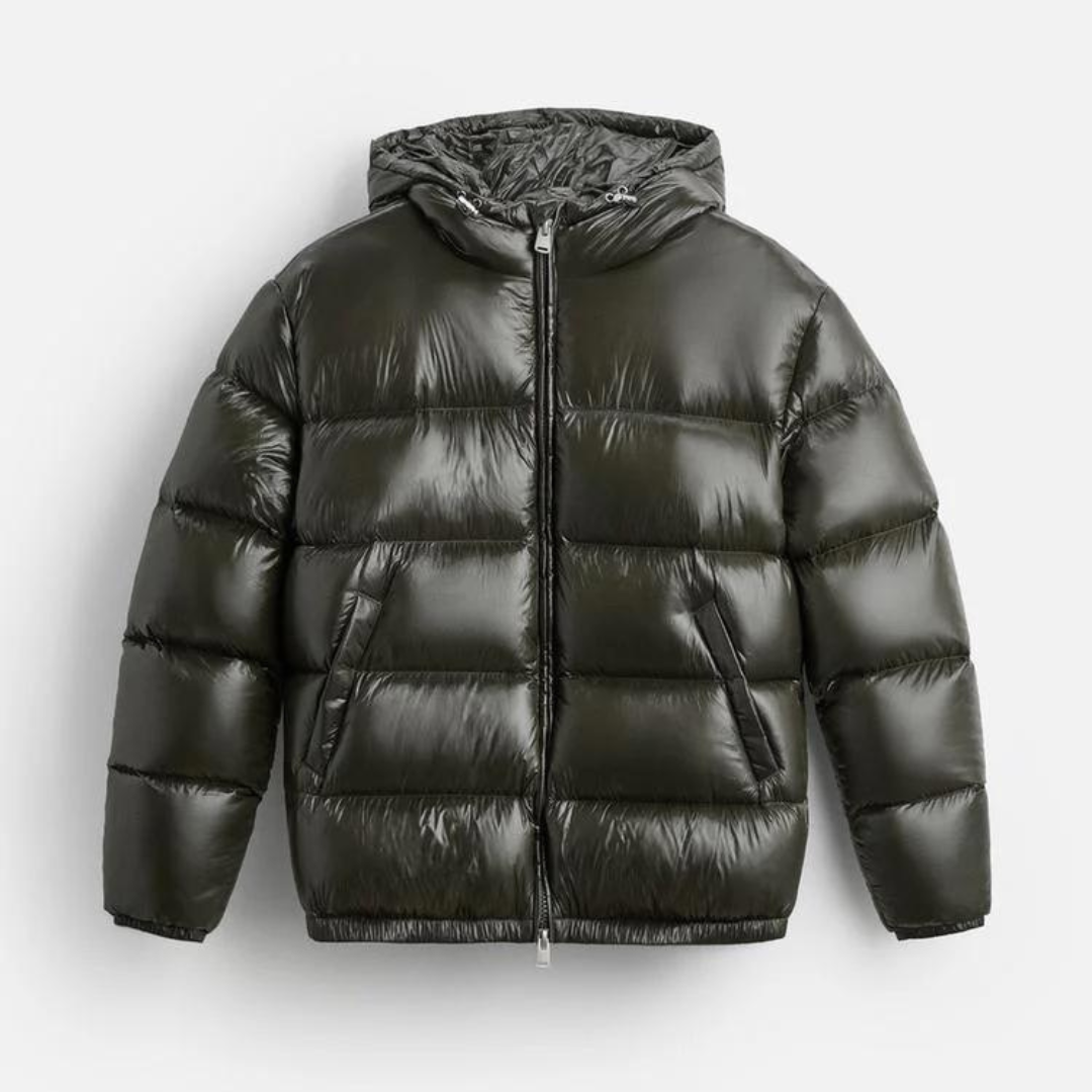Hooded Puffer Jacket for Women