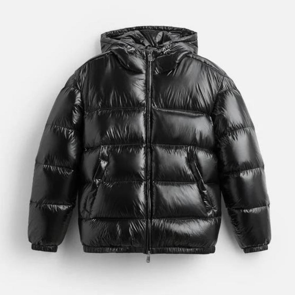 Hooded Puffer Jacket for Women