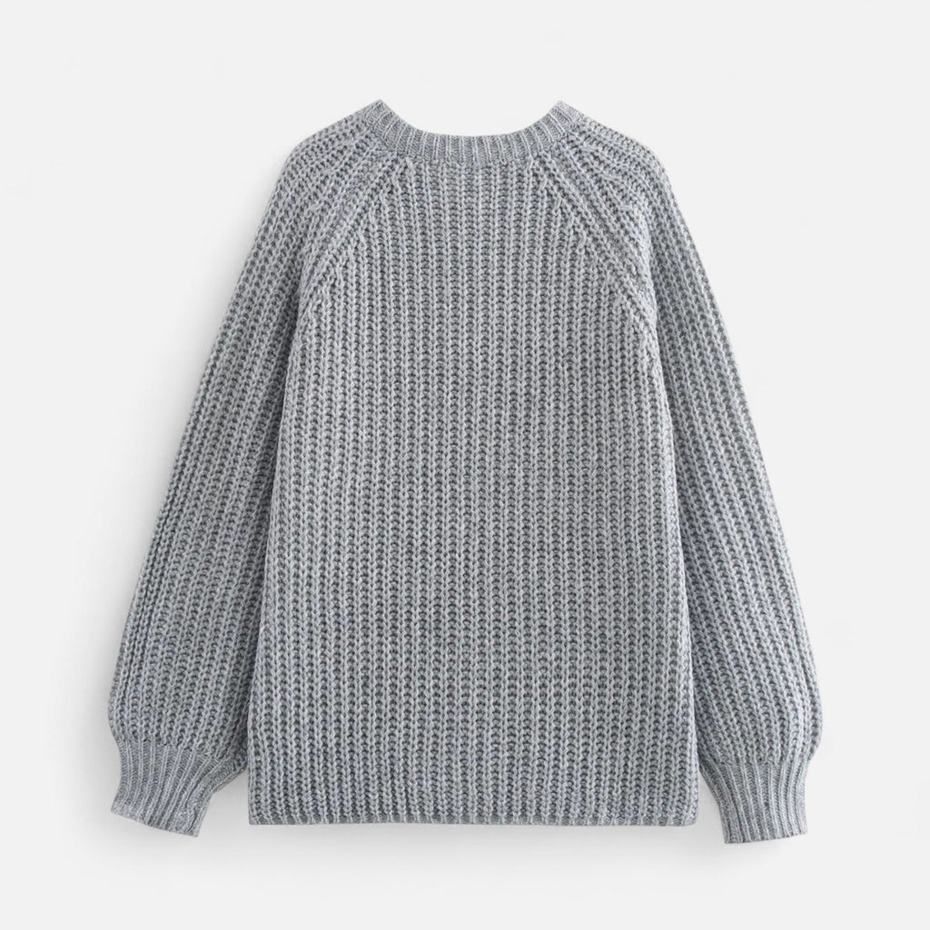 Women's knitted cardigan - vintage look with modern elegance