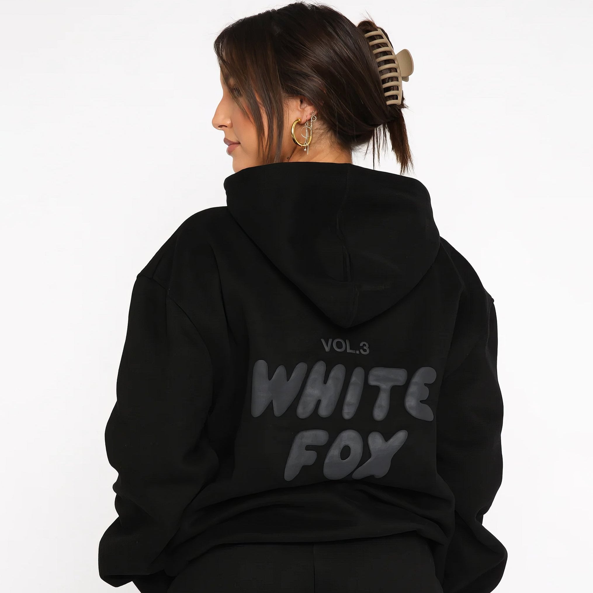WhiteFox Set – Women's Two-Piece Hoodie & Pants Tracksuit