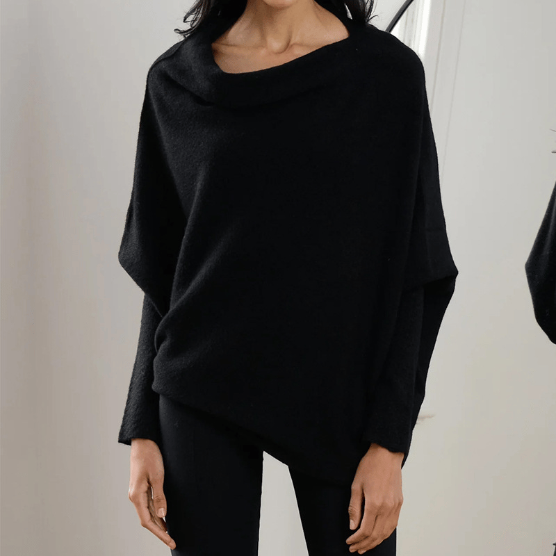 Asymmetrical Sweater | Cashmere Blend | Elegant & Comfortable