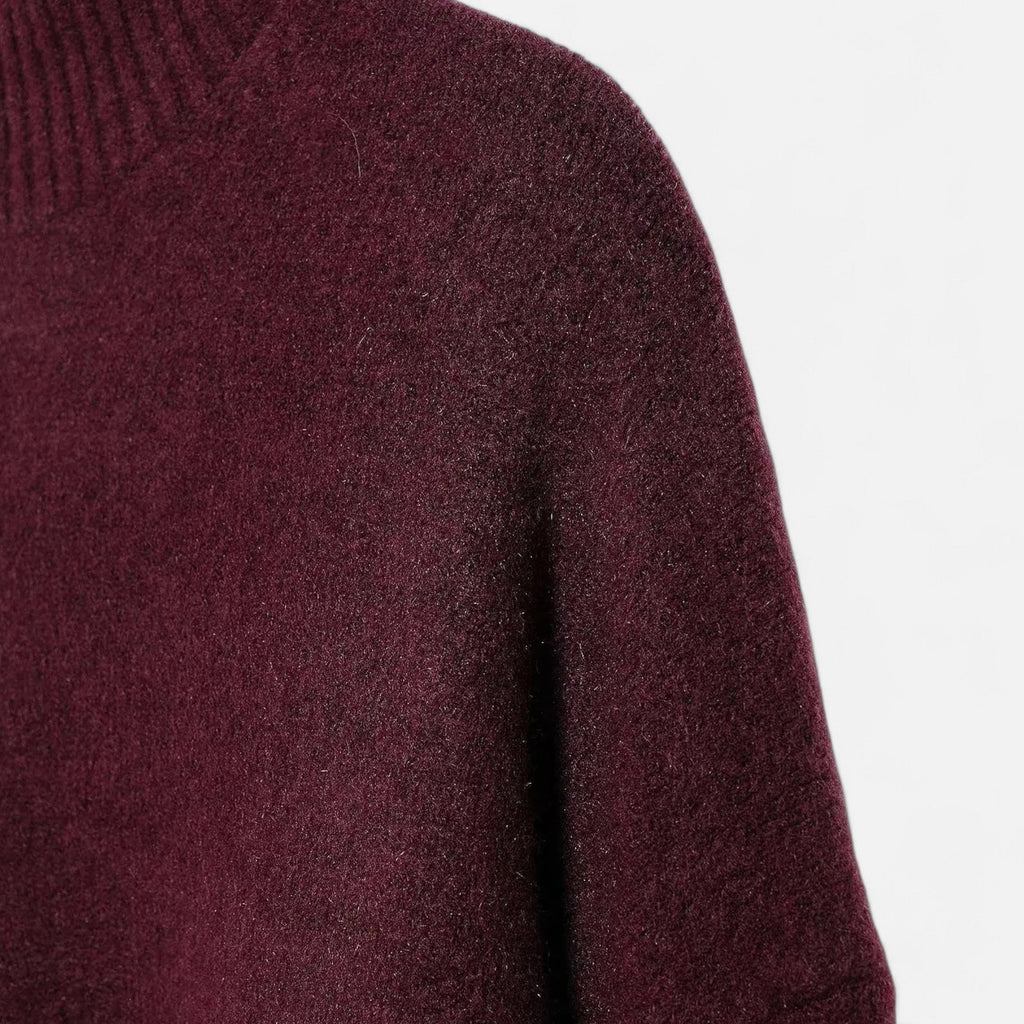 Women's turtleneck sweater - Warm vintage style with timeless elegance