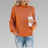 Oversized Turtleneck Sweater for Women