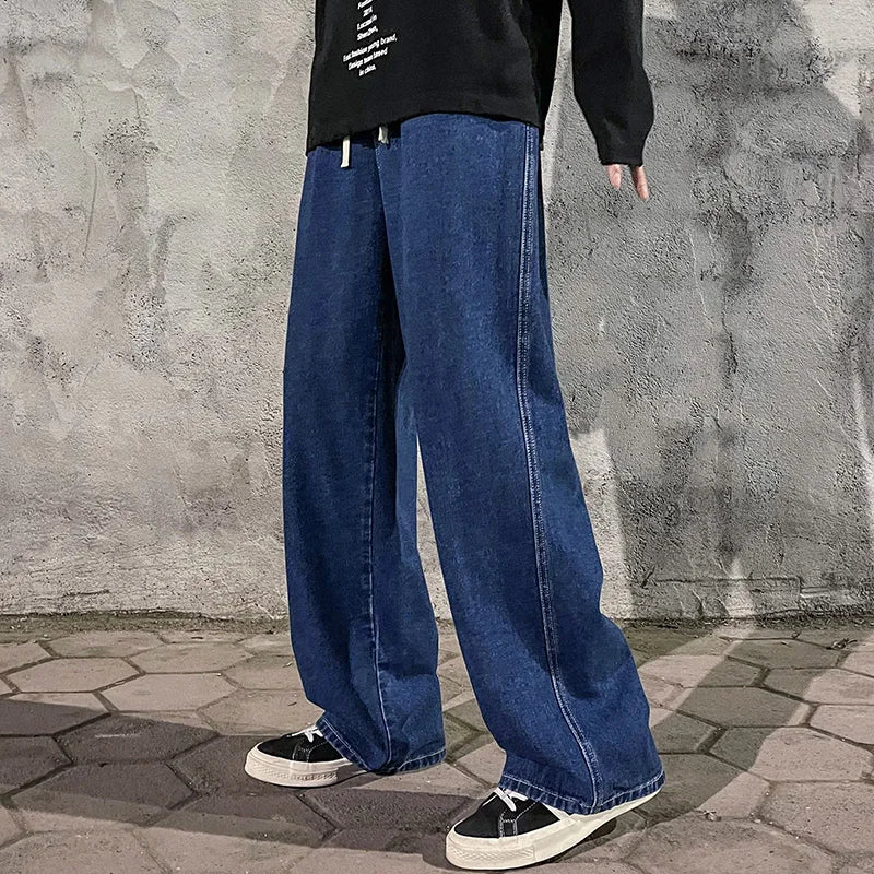 Andren | Men’s Casual Baggy Wide-Leg Jeans