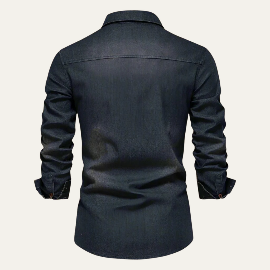 Ashlin | Men’s Denim Casual Shirt