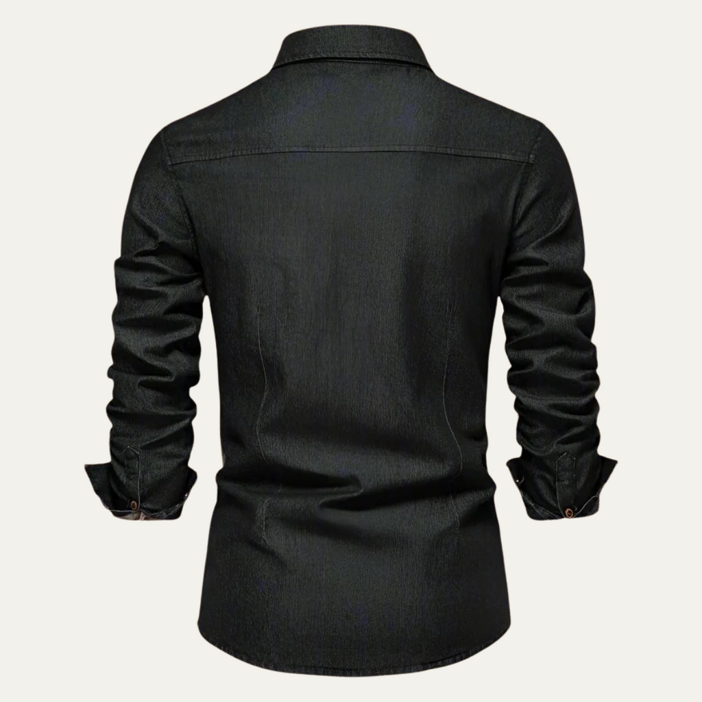 Ashlin | Men’s Denim Casual Shirt