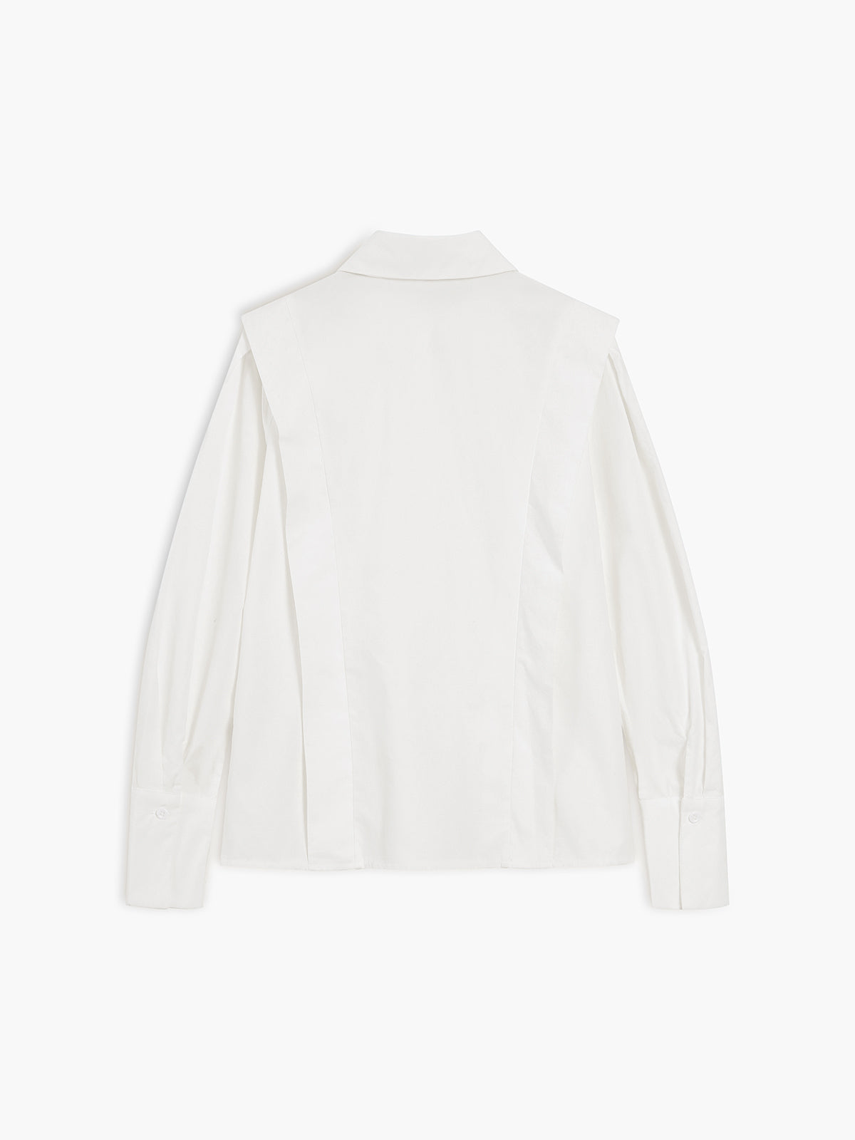 Women’s Classic Collared Blouse – Straight Fit Polyester Shirt for Work & Everyday Wear