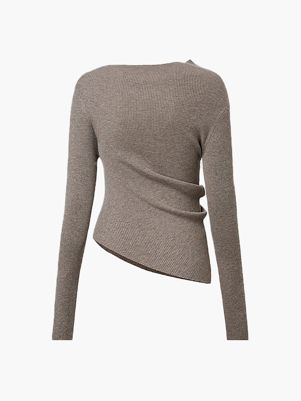 Women’s Asymmetrical Sequin Knit Top – Polyester Statement Jumper for Evenings & Smart Casual