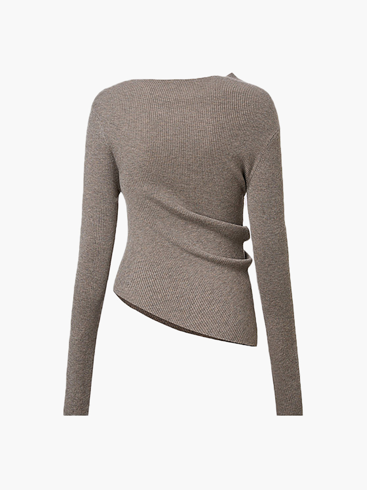Women’s Asymmetrical Sequin Knit Top – Polyester Statement Jumper for Evenings & Smart Casual
