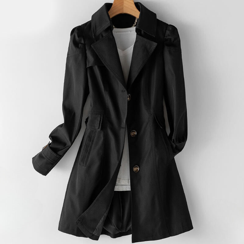 Classic Lightweight Trench Coat – Elegant, Tailored & Timeless