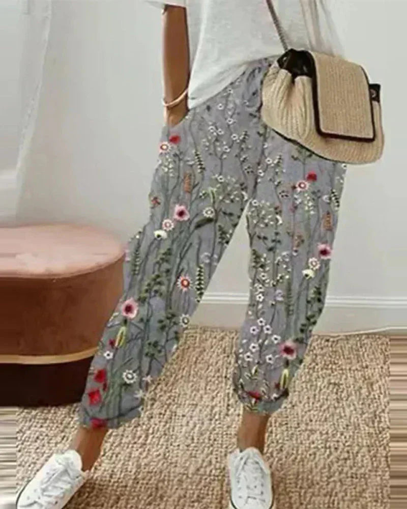 Women's linen pants - Layla