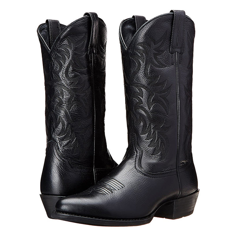Carlo | Men’s Mid-Calf Leather Cowboy Boots