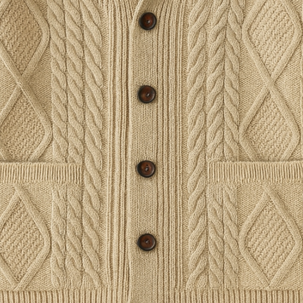 Caspiano | Men’s Premium Cashmere Cardigan