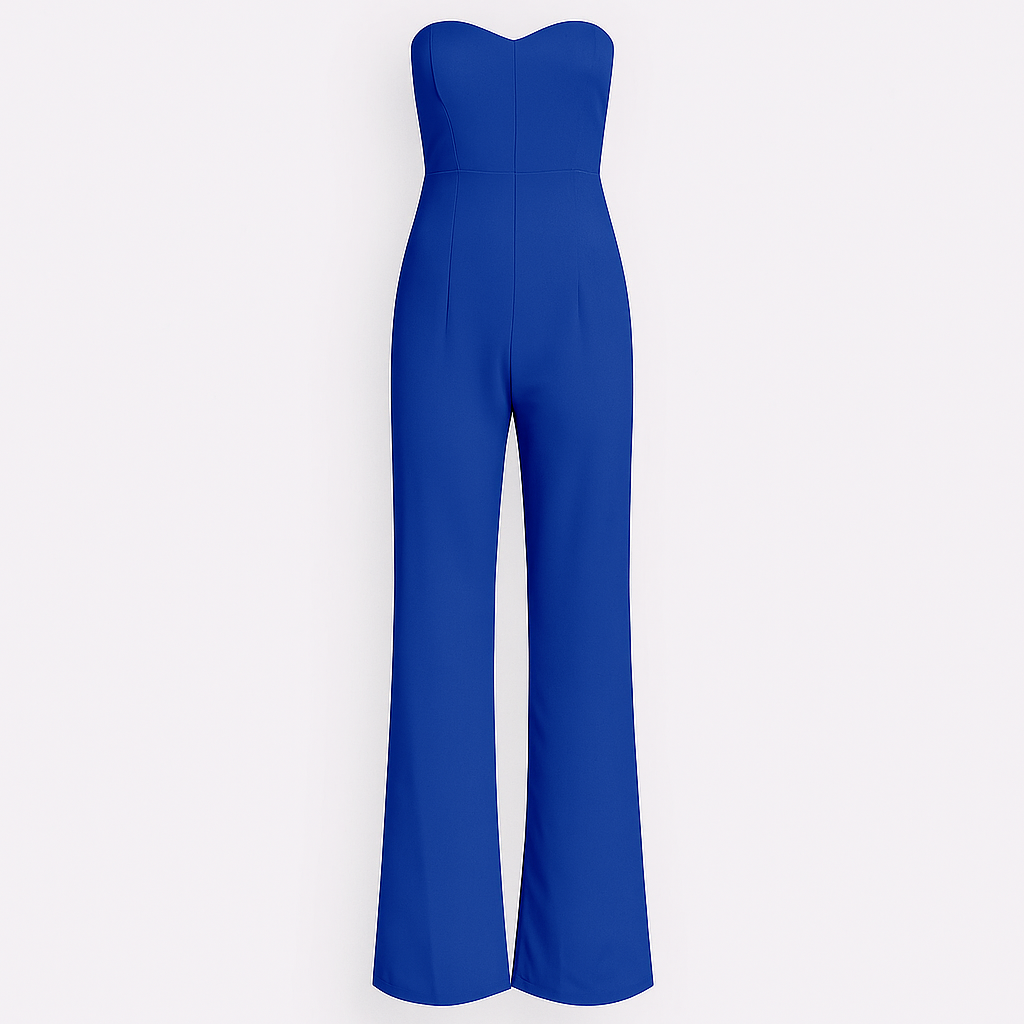 Charlie | Elegant Strapless Jumpsuit | Ladies Set