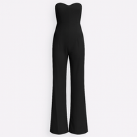 Charlie | Elegant Strapless Jumpsuit | Ladies Set