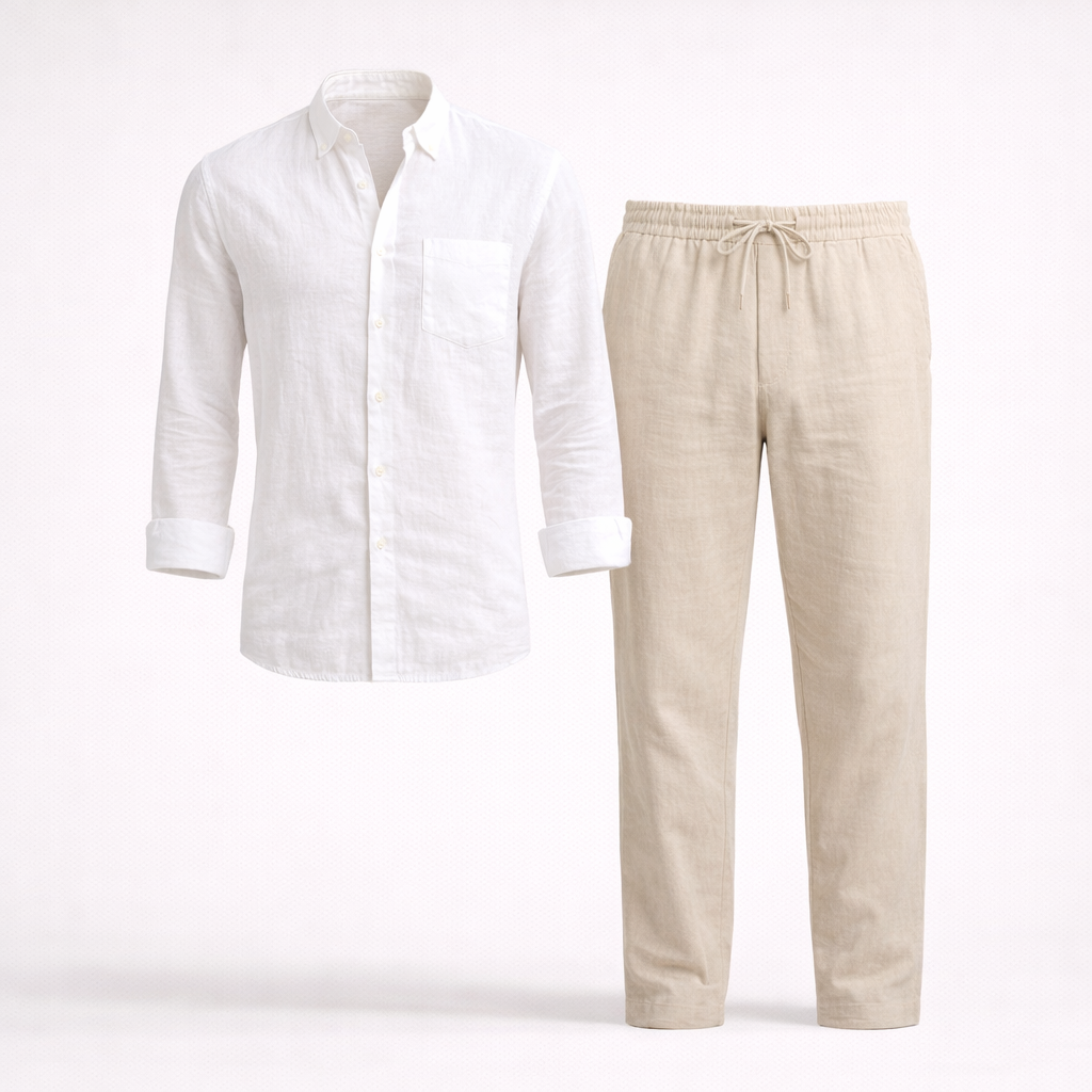Sienara | Linen Summer Outfit Set