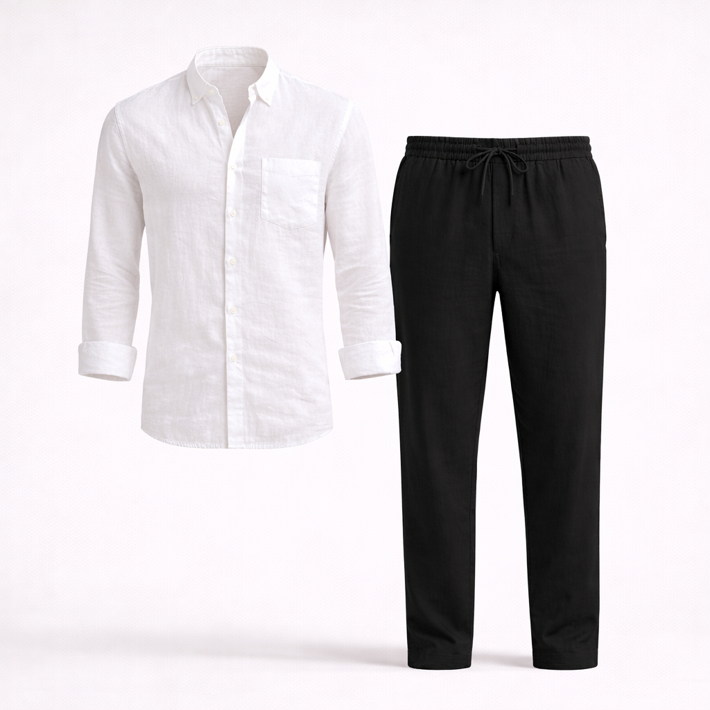 Sienara | Linen Summer Outfit Set