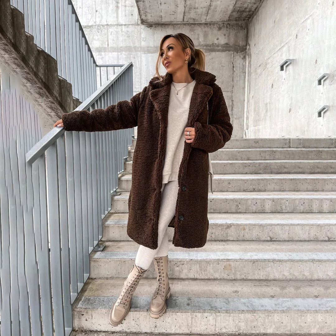 Teddy Long Coat for Women