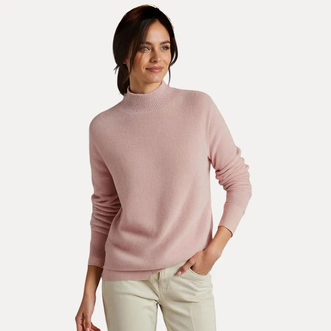 Cora | Women’s Knitted Wool Crewneck Sweater