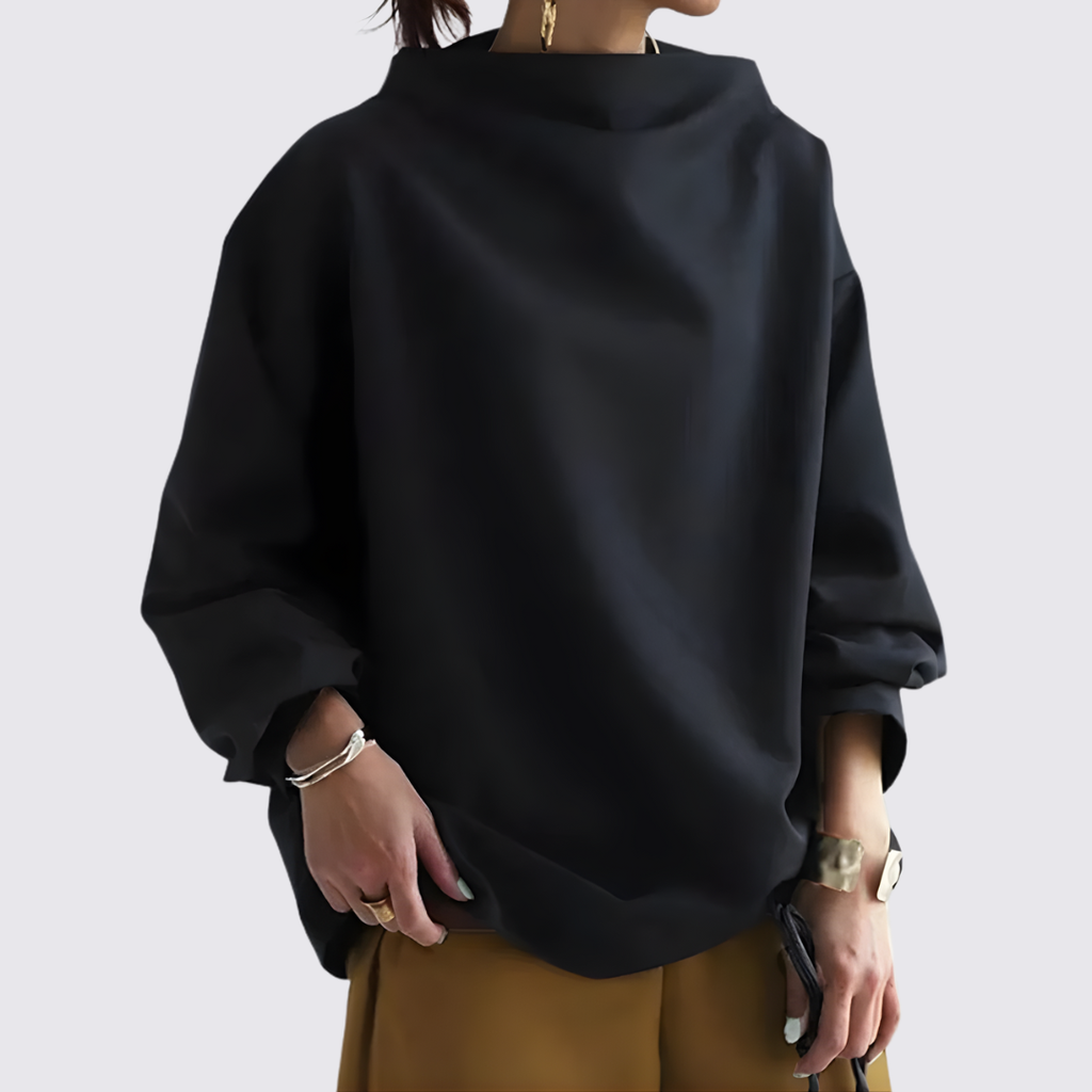 Long Sleeve Oversized Blouse for Women