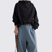 Long Sleeve Oversized Blouse for Women