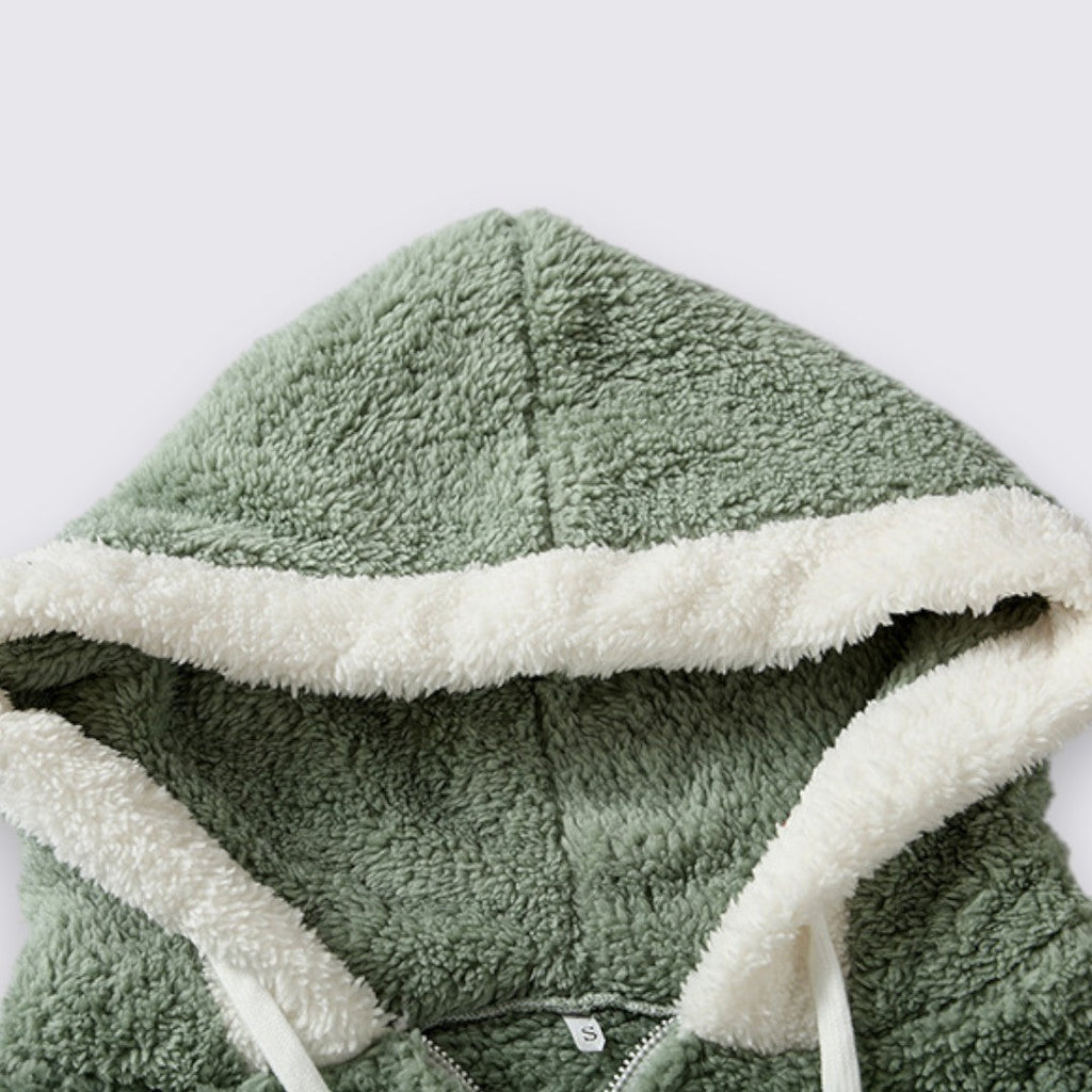 Hooded Zip-Up Jacket for Women