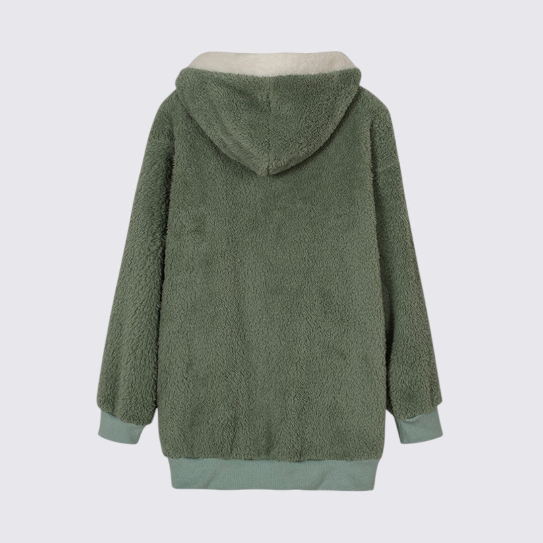 Hooded Zip-Up Jacket for Women