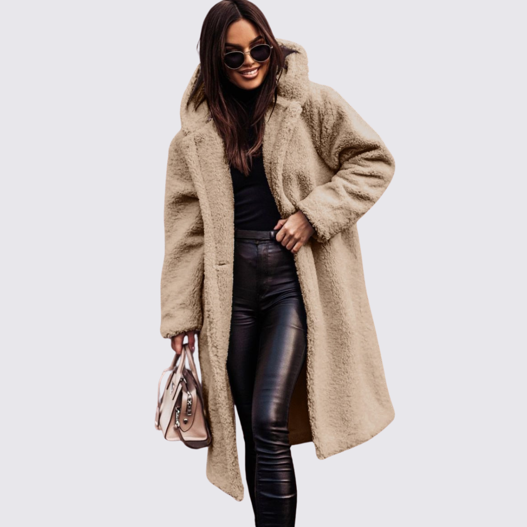 Hooded Teddy Coat for Women