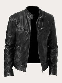 Danny | Men’s Rugged Leather Jacket