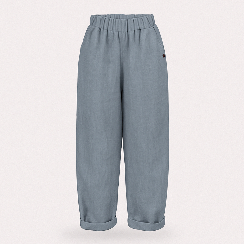 Dini pants with soft line and side pockets