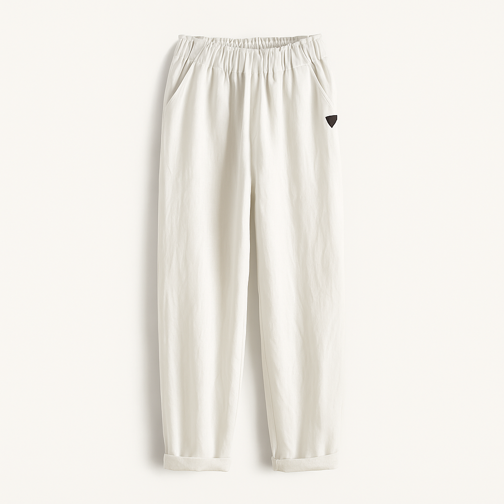 Dini pants with soft line and side pockets