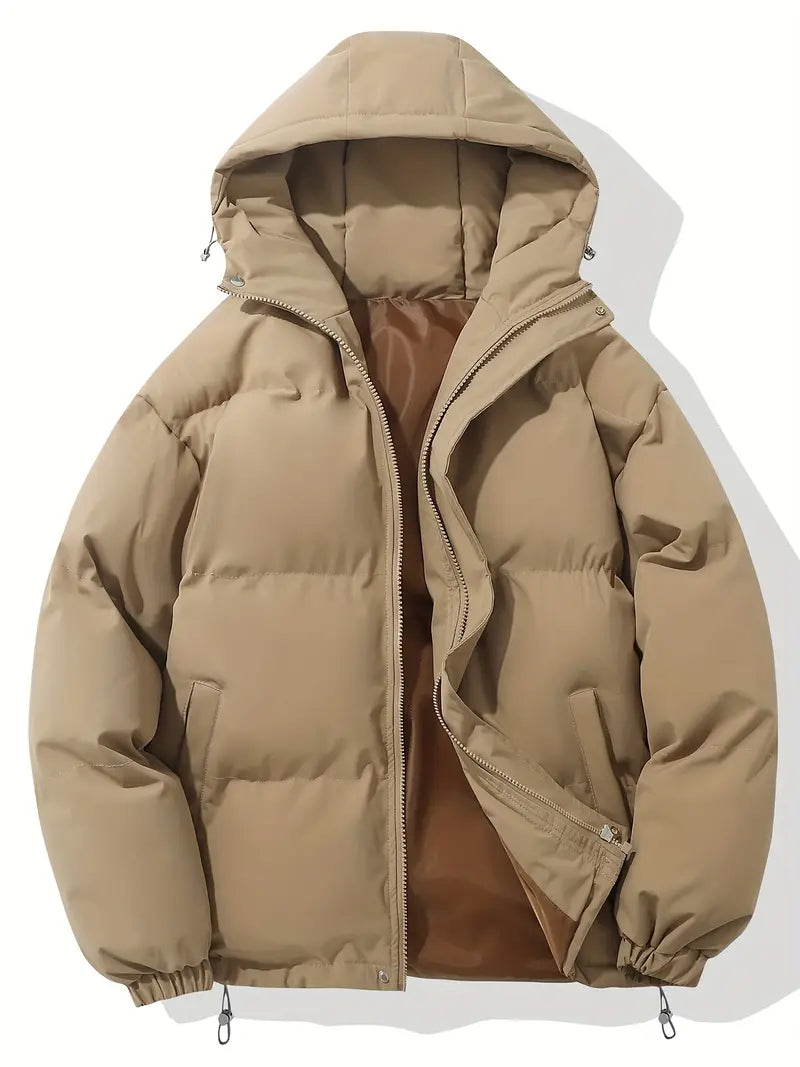 Hooded Quilted Jacket for Women