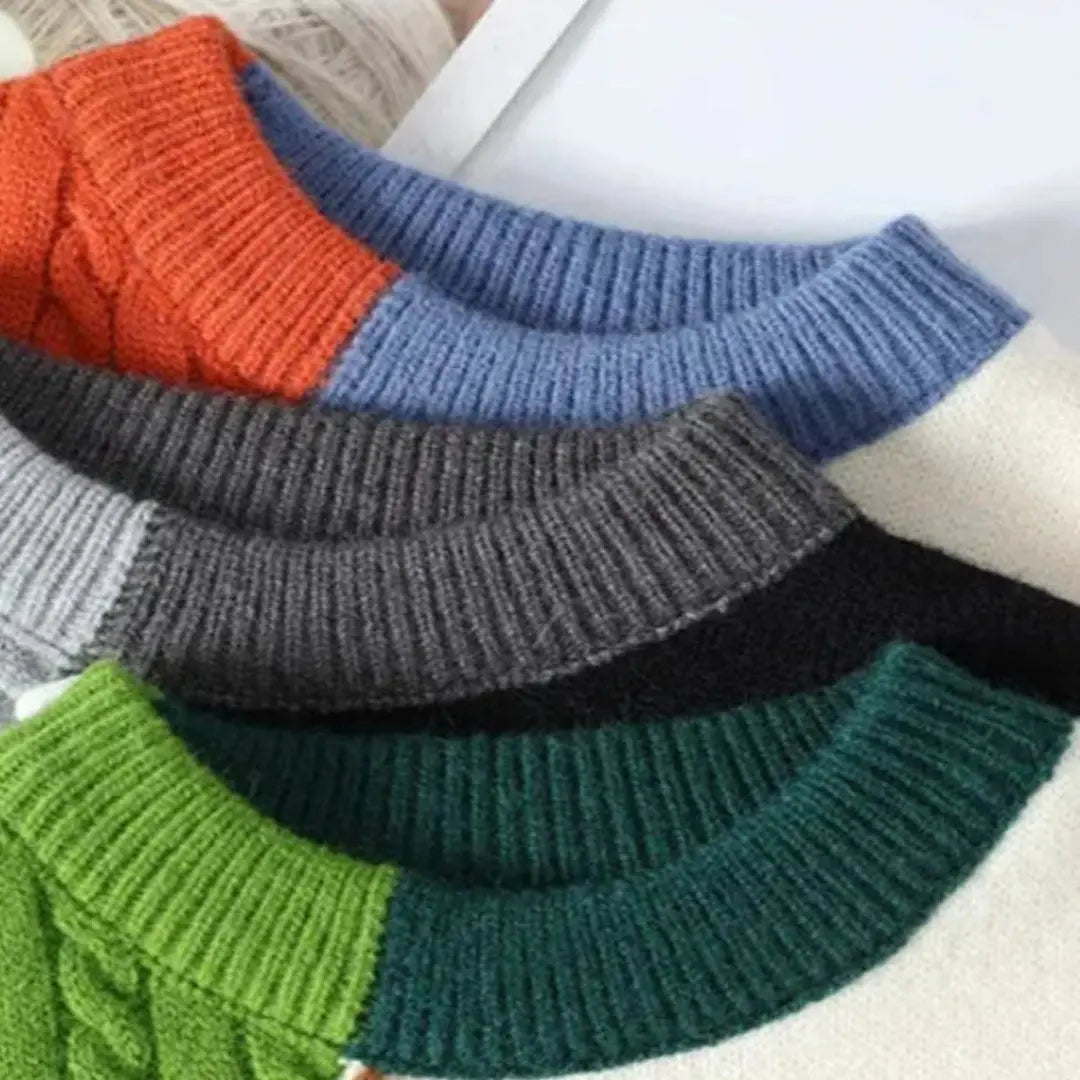 Mackenly | Men’s Patchwork Vanguard Sweater