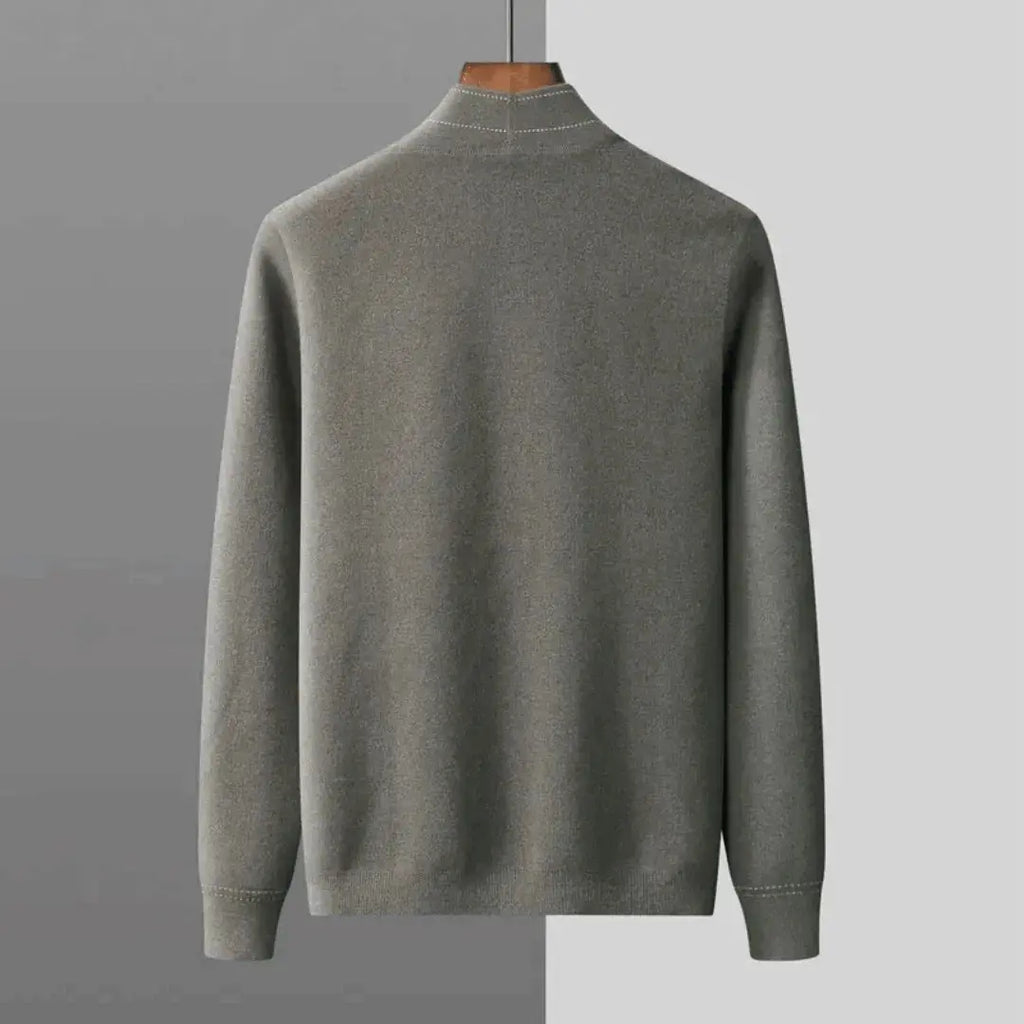 Kiera | Men’s Luxury Wool Twill Cardigan