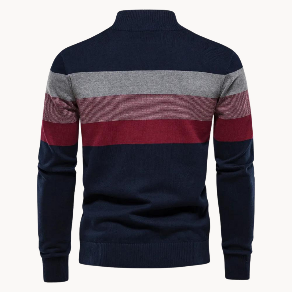 Quarter | Men’s Refined Striped Sweater