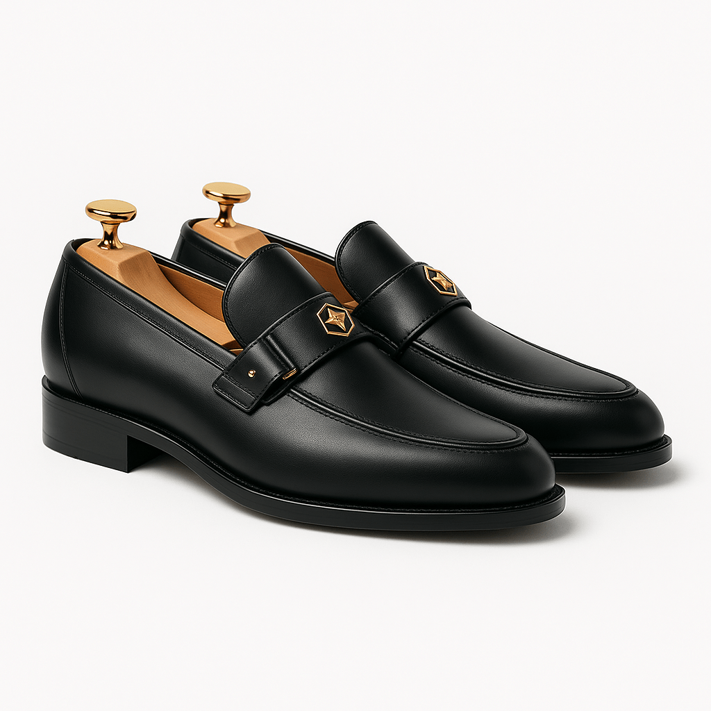 Giviny | Men’s Clean Cut Leather Loafers