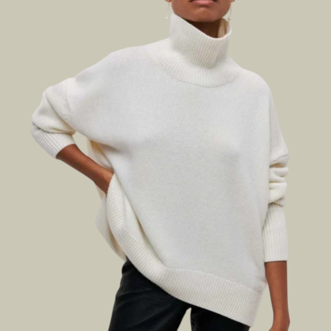 Graciella | Women’s Winter Oversized Loose-Fit Turtleneck
