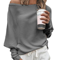 Dariah - Off-Shoulder Neckline Sweater