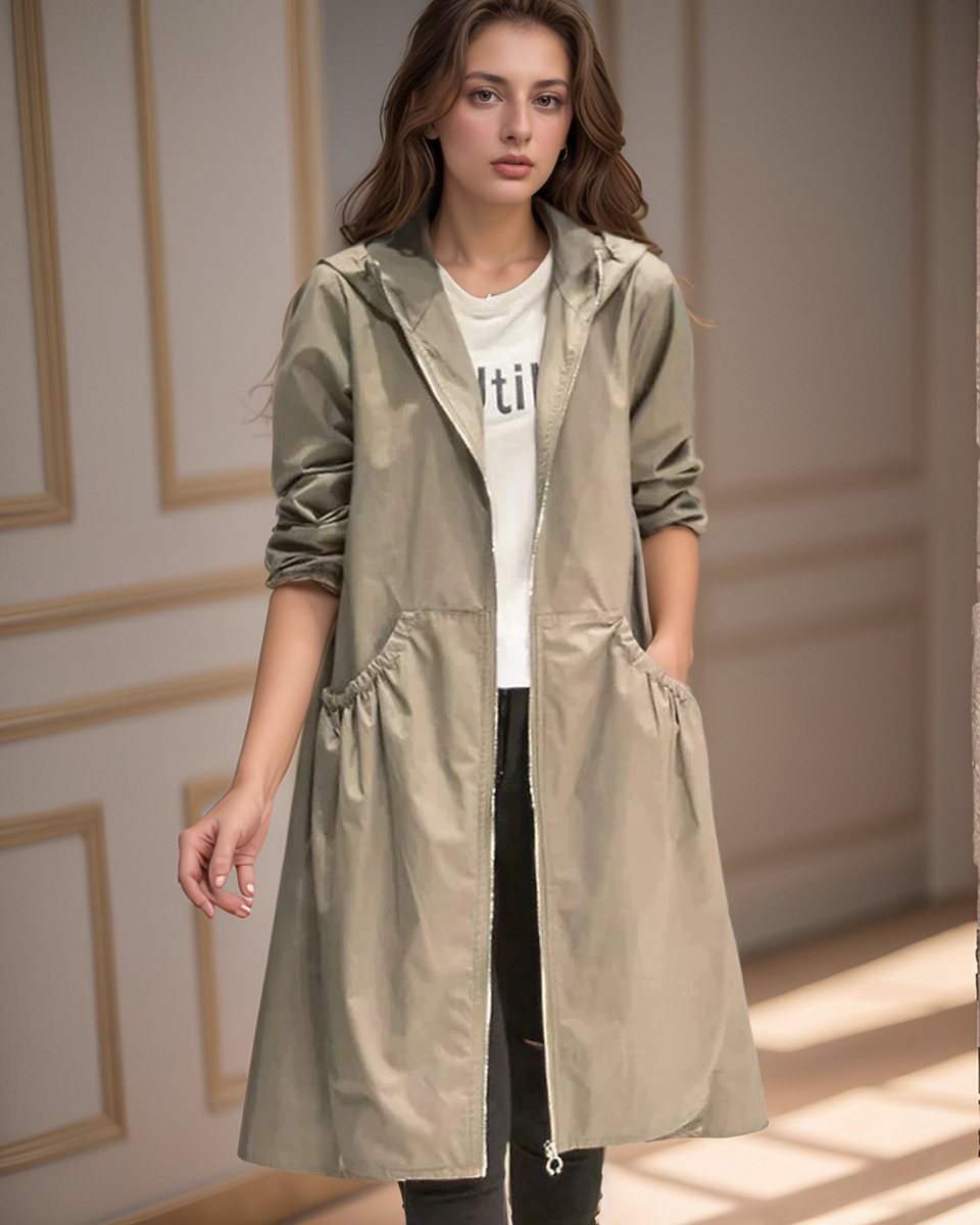 Hydra | Women’s Knee-Length Waterproof Coat