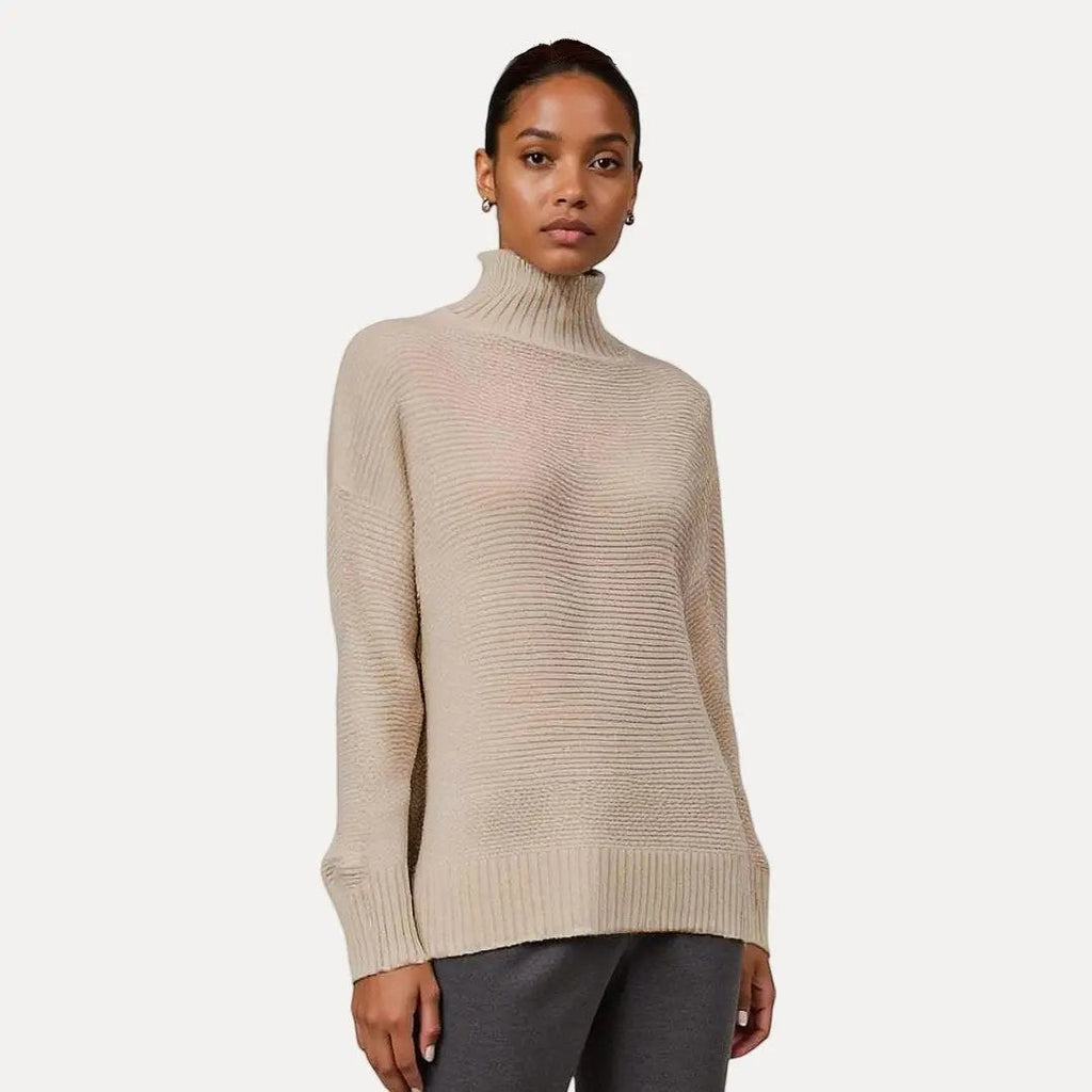 Jasmine | Women’s Turtleneck Wool Sweater