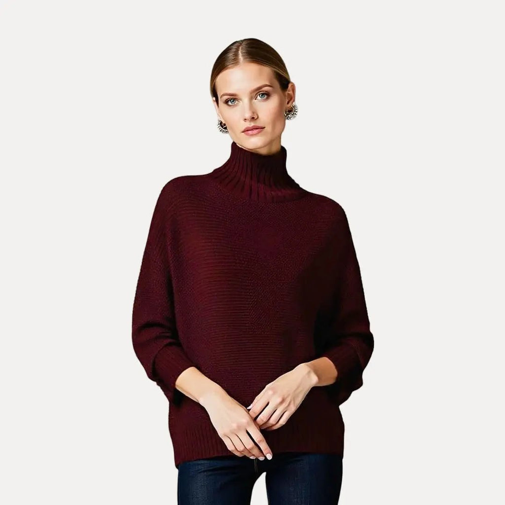 Jasmine | Women’s Turtleneck Wool Sweater