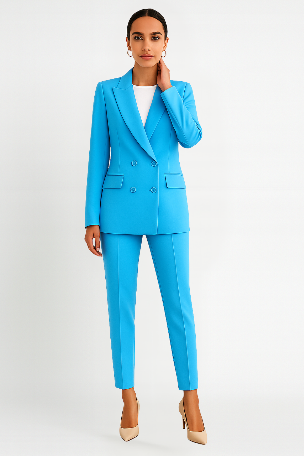 Jennilyn | Women’s Classic Blazer and Tailored Trousers Set