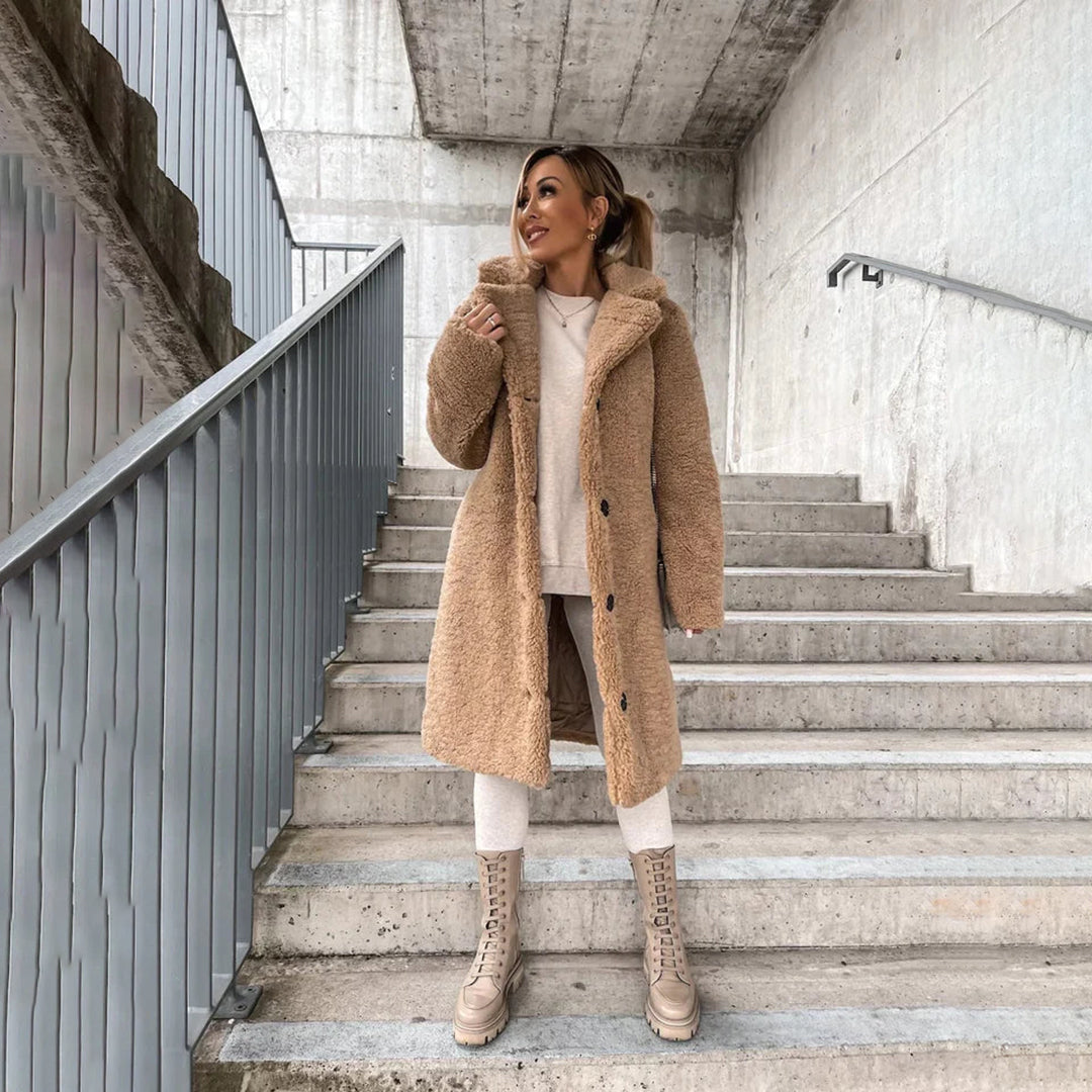 Teddy Long Coat for Women
