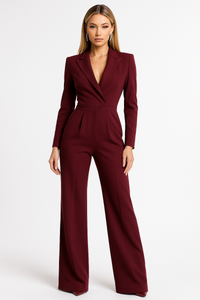 Lalyn | Women’s Elegant Wrap-Style Jumpsuit